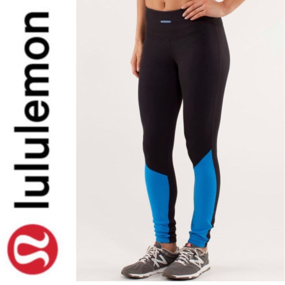Lululemon Runder Under reversible legging size 8 reversible